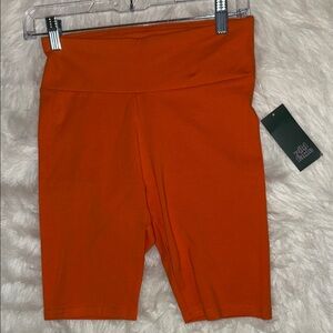 Wild Fable Orange Bike Shorts